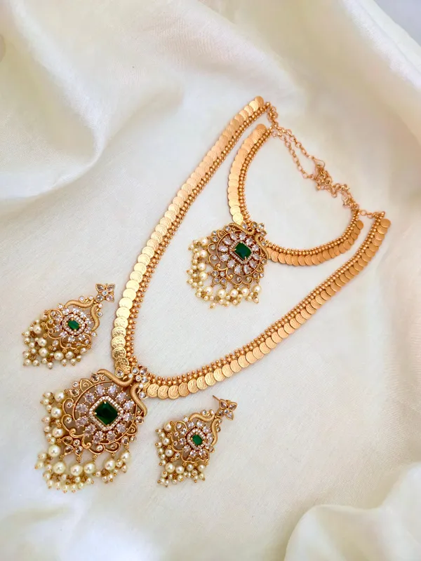 KAASU_SEMI_BRIDAL_LONG_&_SHORT_NECKLACE_SET