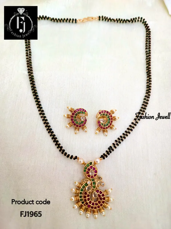 MAHAAN_KEMPU_MANGALSUTRA_SET