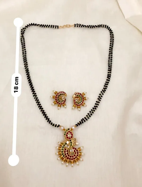 MAHAAN_KEMPU_MANGALSUTRA_SET