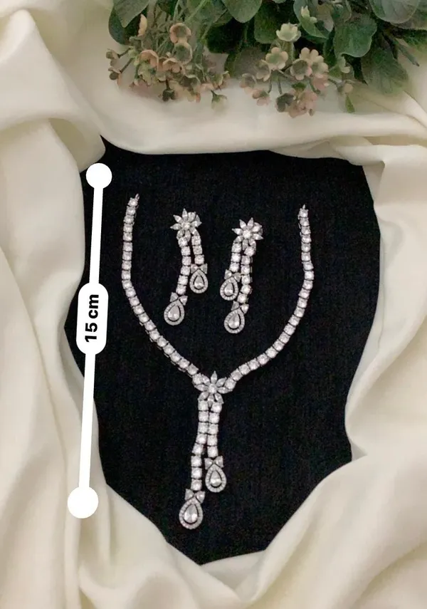 Erica_Silver_CZ_Diamond_Necklace_Set