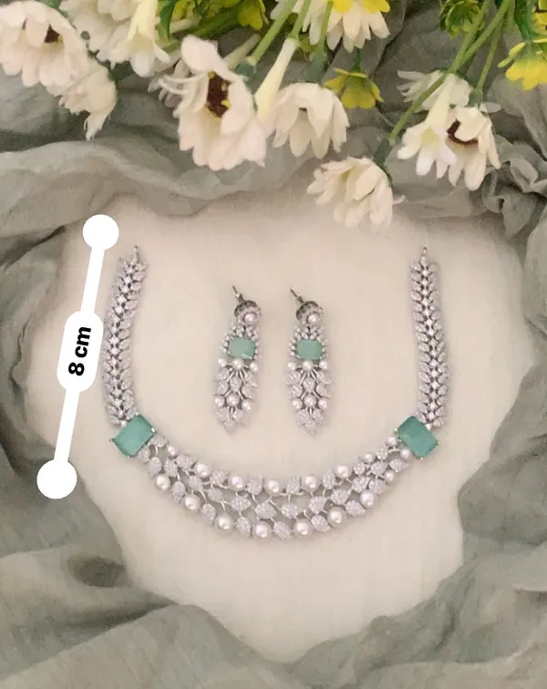 ZELLA_RODIUM_-_DIAMOND_NECKLACE_SET