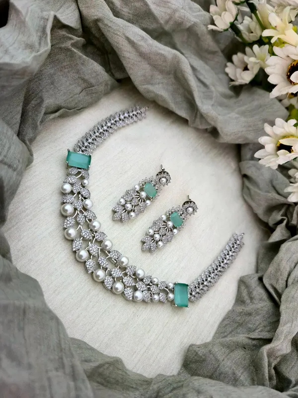 ZELLA_RODIUM_-_DIAMOND_NECKLACE_SET