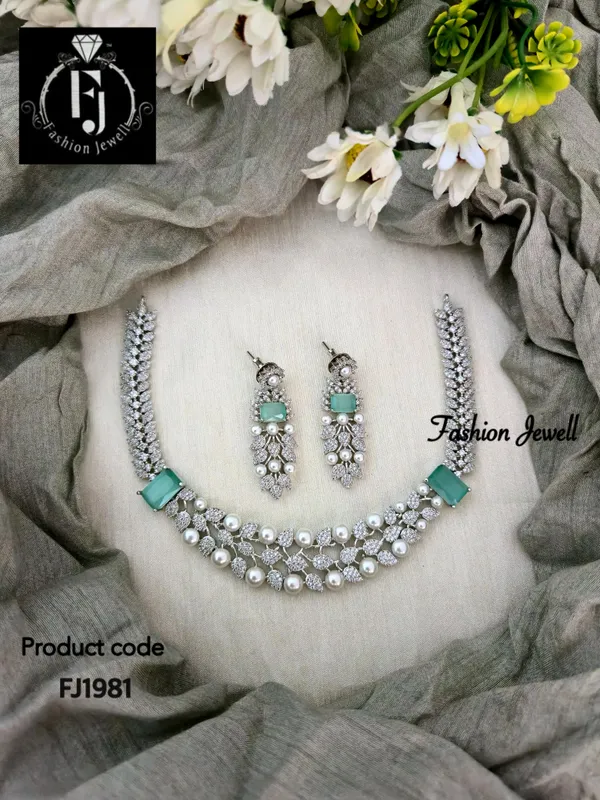 ZELLA_RODIUM_-_DIAMOND_NECKLACE_SET