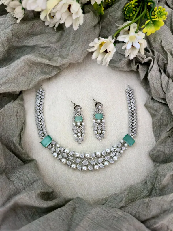 ZELLA_RODIUM_-_DIAMOND_NECKLACE_SET