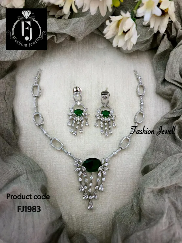 RYSA_RODIUM_-_DIAMOND_NECKLACE_SET