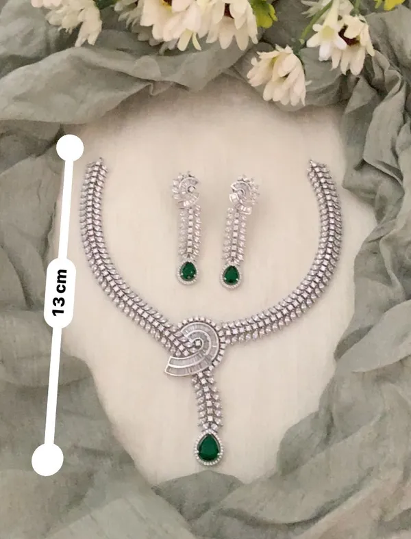 KYLIE_RODIUM_-_DIAMOND_NECKLACE_SET