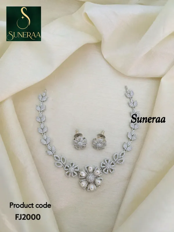 Pearl_Rodium_Nakshatra_Necklace_Set