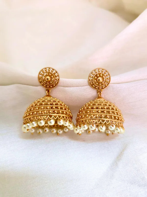 Abishta_Antique_Jhumka_Earrings