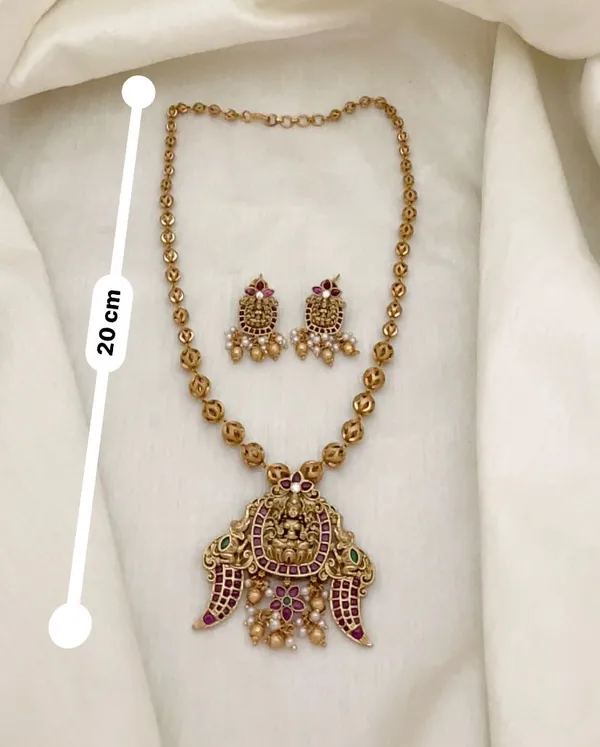 Mahika_Antique_Lakshmi_Long_Necklace_Set