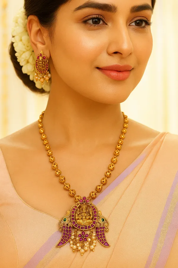 Mahika_Antique_Lakshmi_Long_Necklace_Set