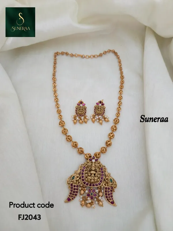 Mahika_Antique_Lakshmi_Long_Necklace_Set