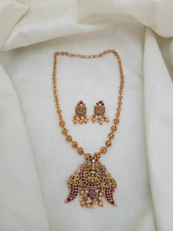 Mahika_Antique_Lakshmi_Long_Necklace_Set
