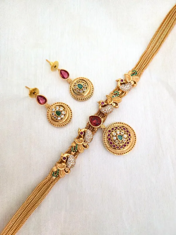 Anusri_antique_choker_set