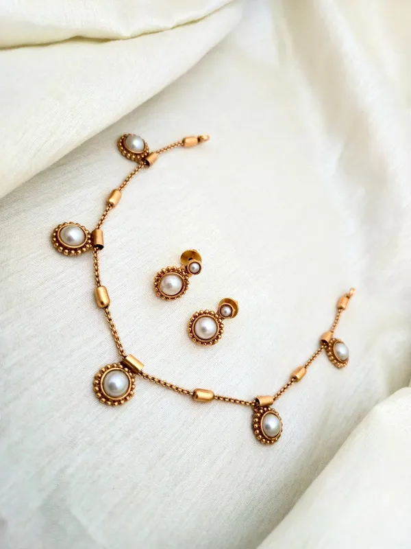 Parama_Antique__Kempu_Necklace_Set