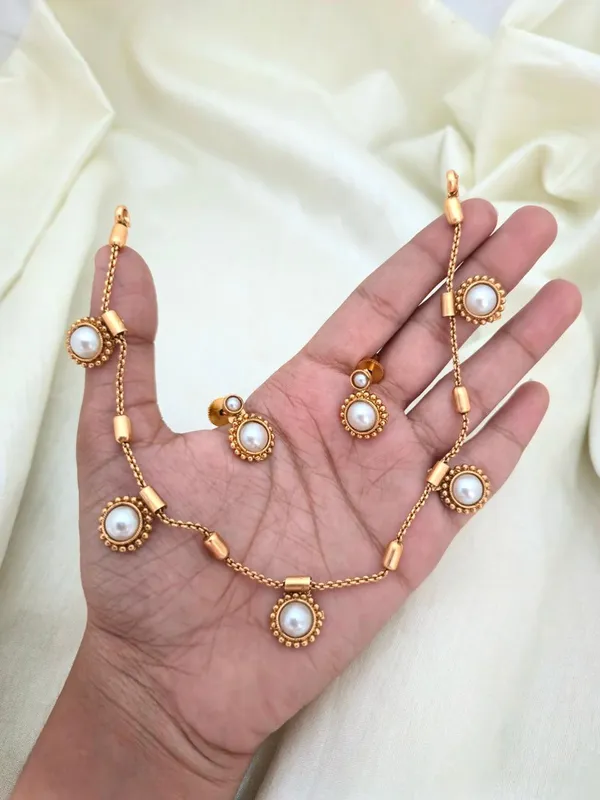 Parama_Antique__Kempu_Necklace_Set