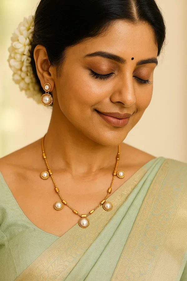 Parama_Antique__Kempu_Necklace_Set