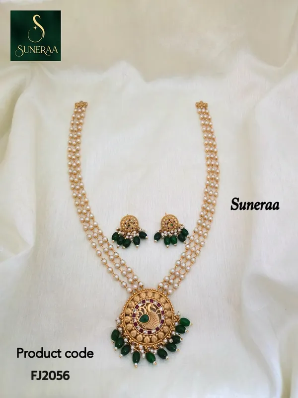 Green_Beads_Long_Necklace_Set