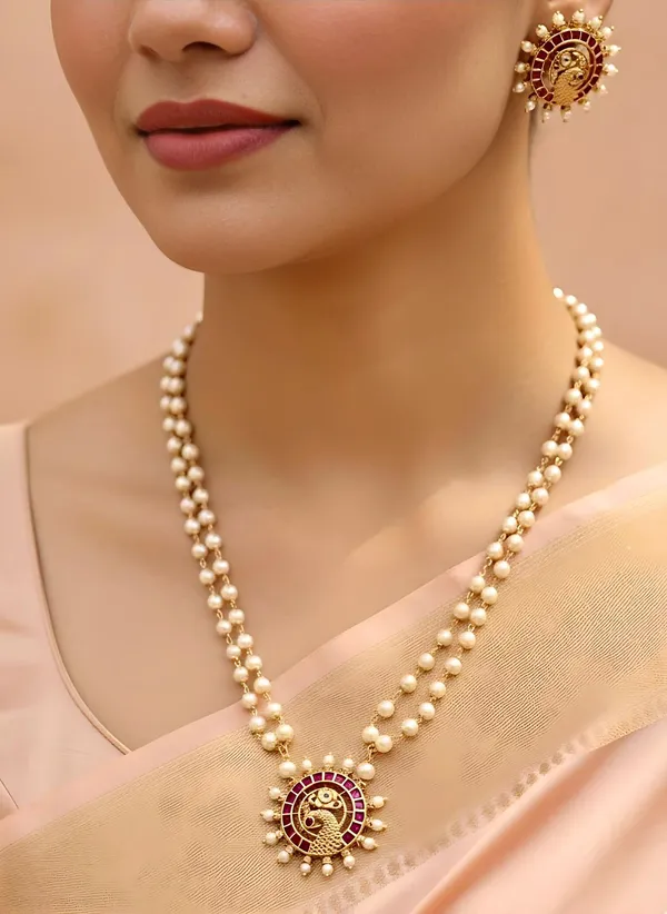 Timeless_Floral_Antique_Necklace_Set