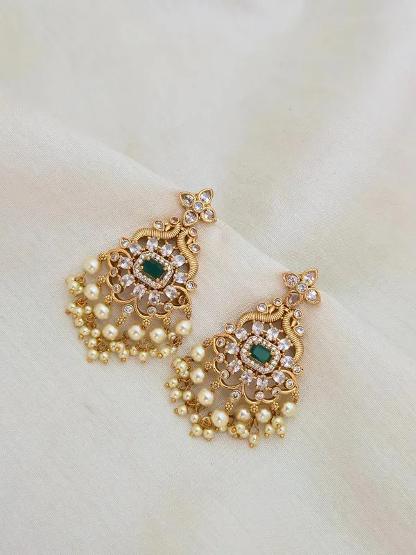 Dheema_Pearls_Drop_style_Earrings