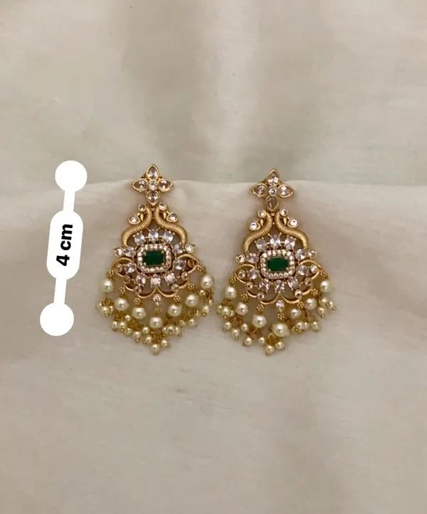 Dheema_Pearls_Drop_style_Earrings