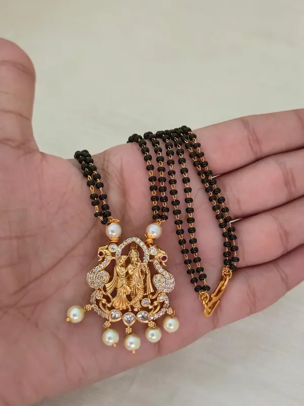 Radha_Krishna_2_layer_Mangalsutra