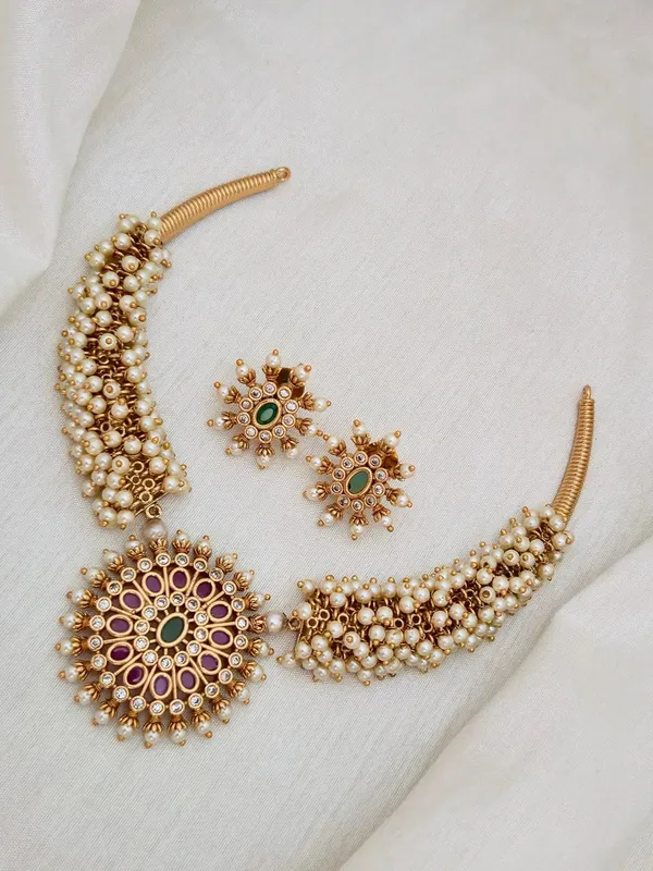 BARKHA_PEARL_NECKLACE_SET