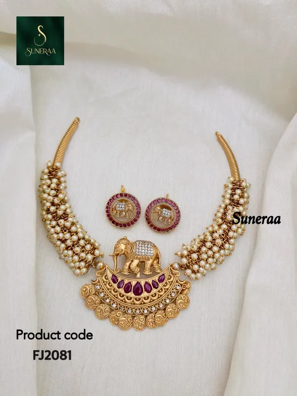 HAATHI_PEARL_NECKLACE_SET