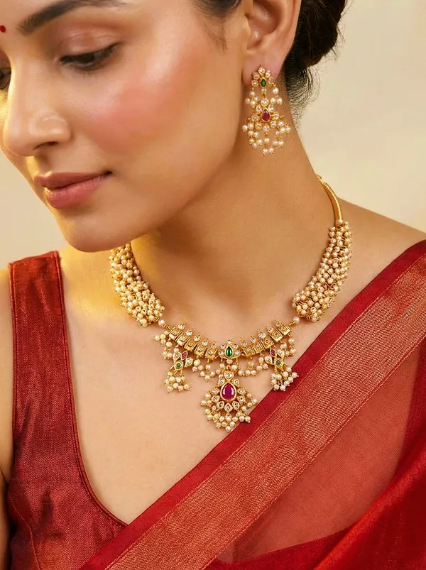 Guttapussulu_Pearl_Hasli_Necklace_Set
