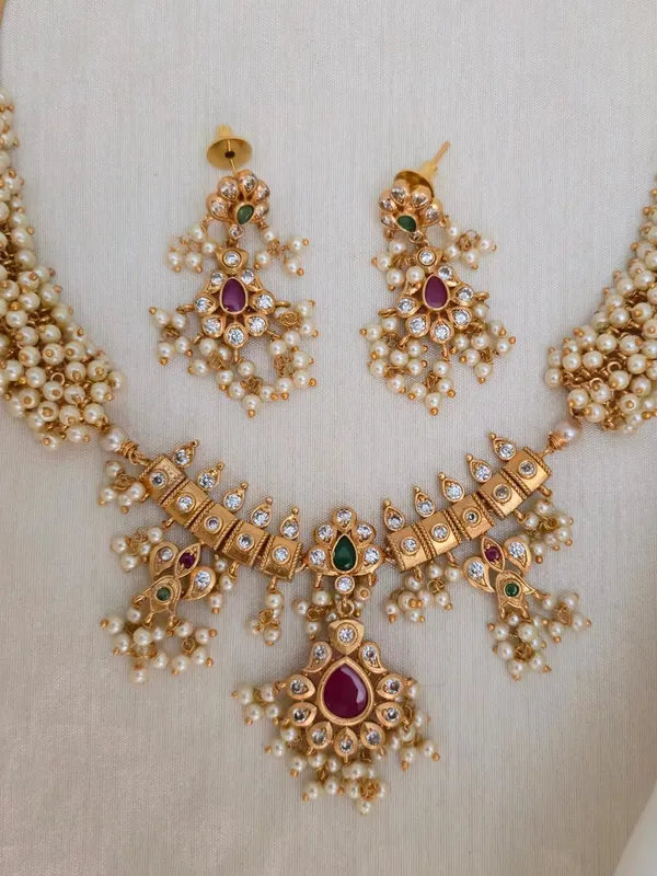 Guttapussulu_Pearl_Hasli_Necklace_Set