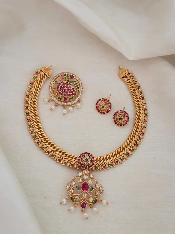 2_in_1__Drop_style_Changeable_Necklace_Set