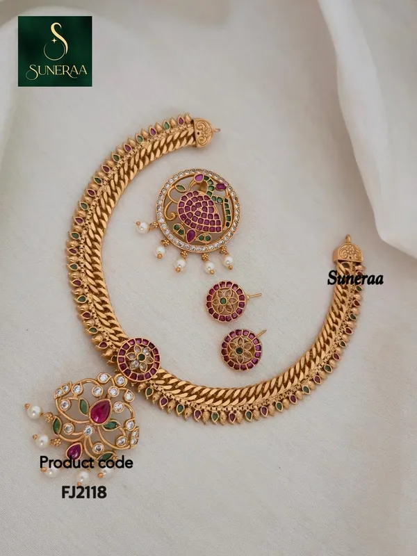 2_in_1__Drop_style_Changeable_Necklace_Set