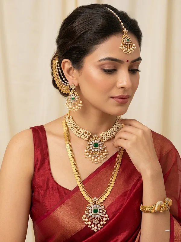 Kaasu_/_Coin_Design_Bridal_Combo_Set.