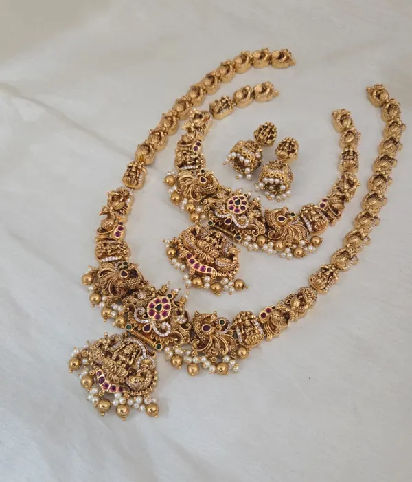 Royal_Lakshmi_Peacock_Festive_Bridal_Combo_Set_(Short_&_Long)
