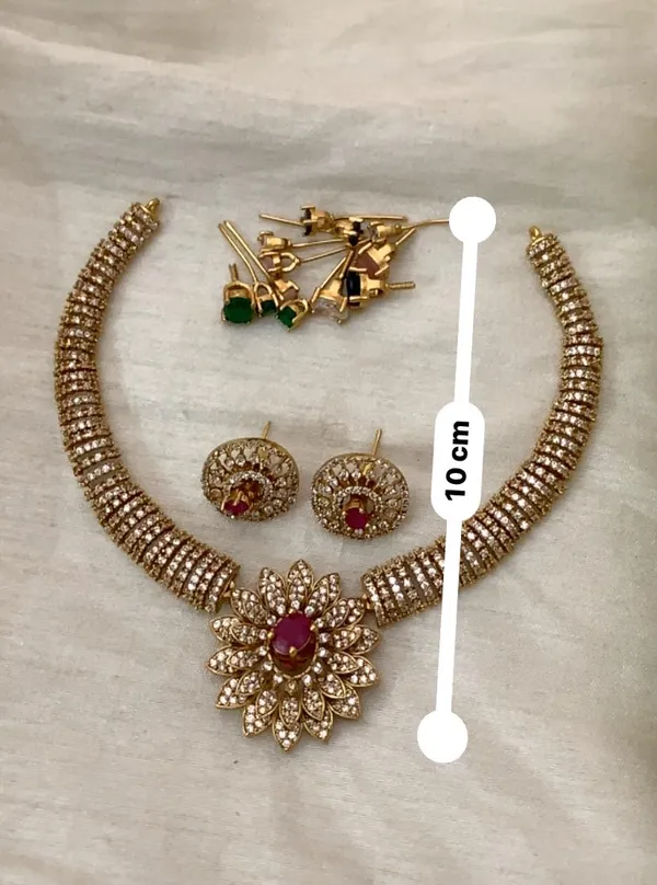 Floral_Delicate_CZ_Necklace_Set