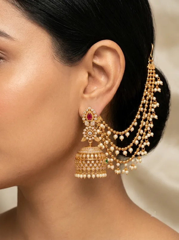 Morni_Pearl_Mattal_with_Jhumka