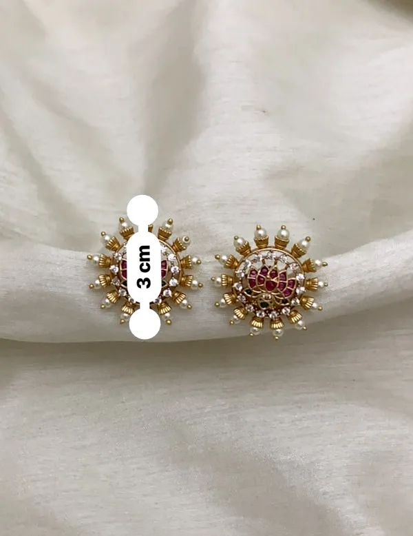 Mrigna__Pearl_Temple_Stud_Earrings