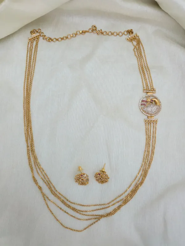 Peacock_Multi-Layer_Necklace_Set