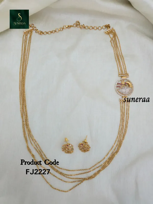 Peacock_Multi-Layer_Necklace_Set