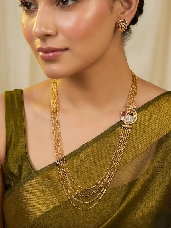 Peacock_Multi-Layer_Necklace_Set
