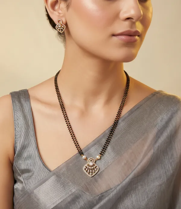 Avantika_CZ_White_Black_Beads_Necklace_Set