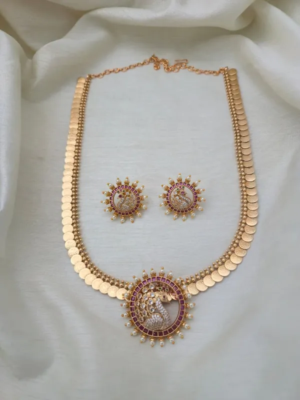 Vaidehi__Kaasu_Long_Necklace_Set