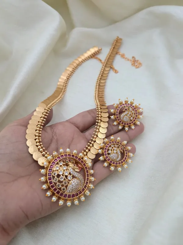 Vaidehi__Kaasu_Long_Necklace_Set