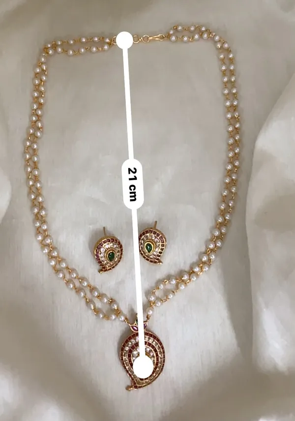 Kemp_Mango_Pendant_Double_Layer_Pearl_Haram_Set
