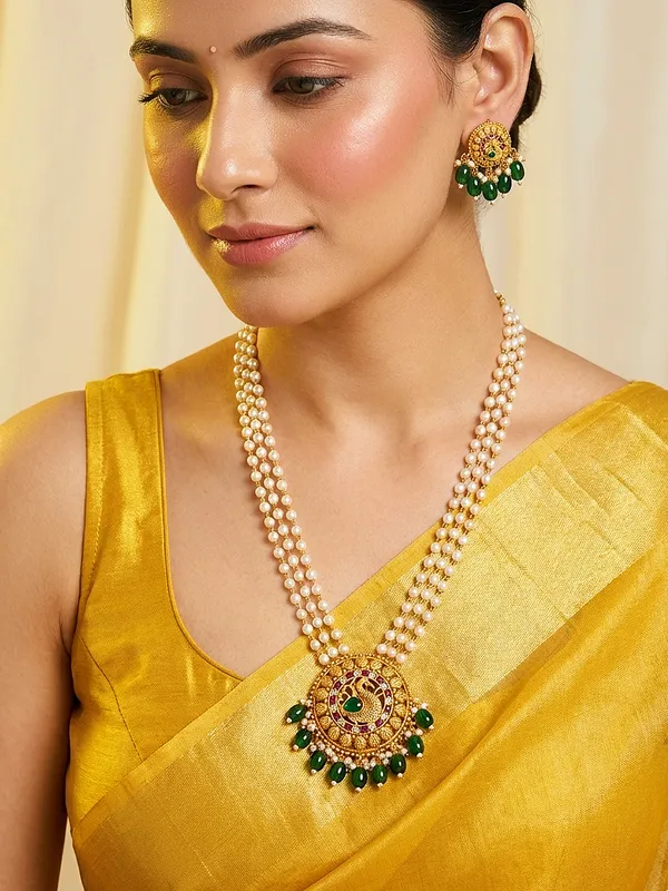 Green_Beads_Long_Necklace_Set