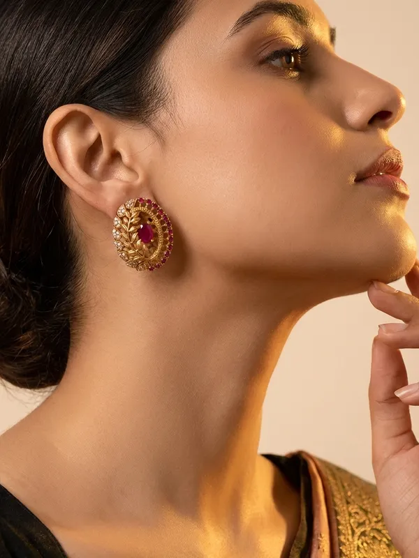 Anne_Antique_Stud_Earrings