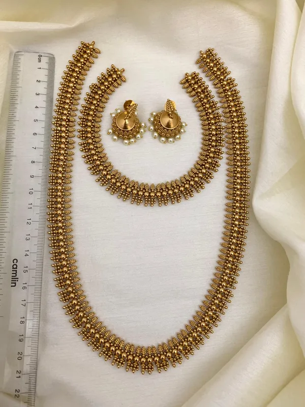 SARANI_ANTIQUE_MATTE_LONG_&_SHORT_COMBO_SET