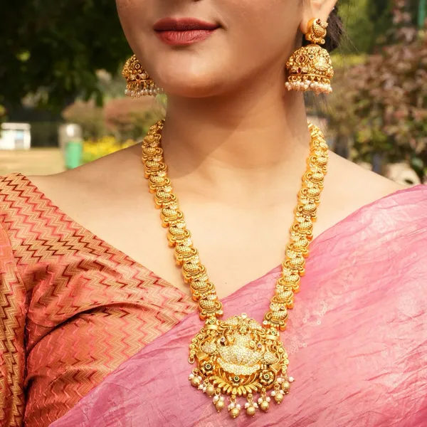 Deepna_antique_laxmi__long_necklace_set