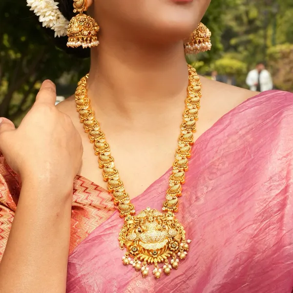 Deepna_antique_laxmi__long_necklace_set