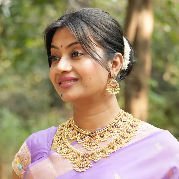 MINAL_ANTIQUE_LONG_AND_SHORT_NECKLACE_SET