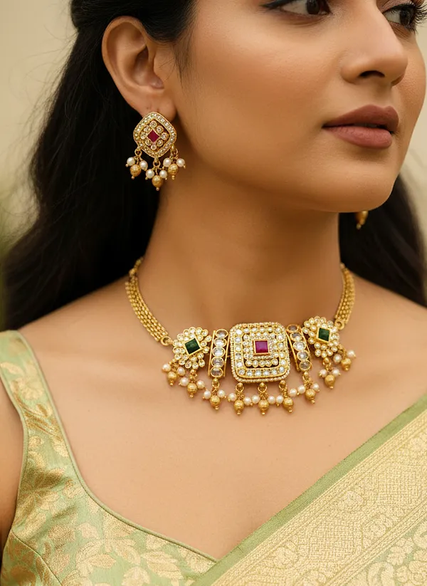 Rava_Antique_Choker_Set